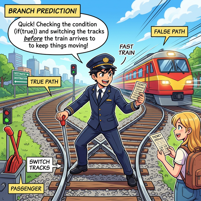 조건 분기 기차 웹툰