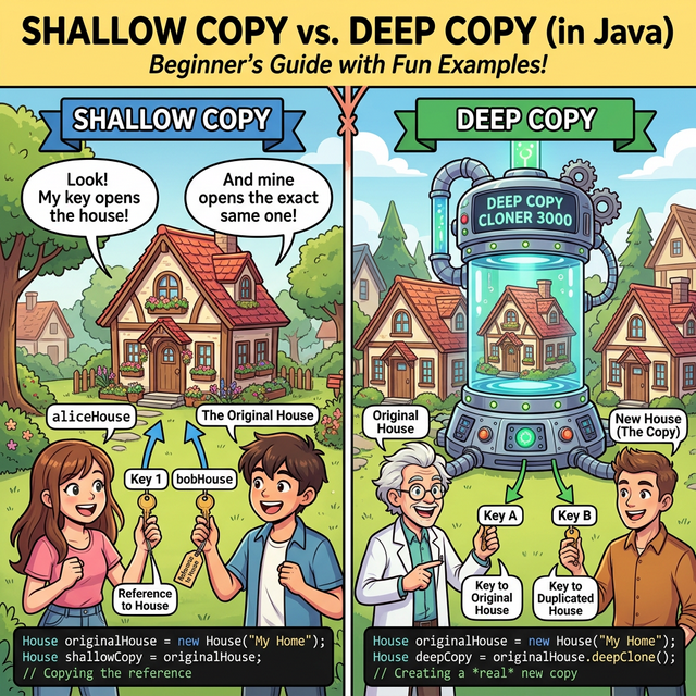 얕은 복사 깊은 복사 웹툰