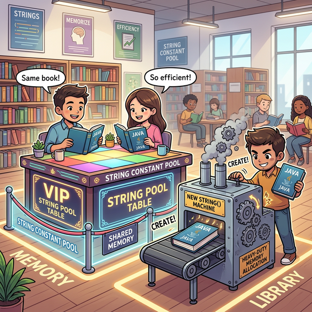 String Pool 웹툰 비유